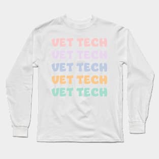 vet tech Long Sleeve T-Shirt